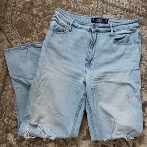 Hollister Sky Blue Boyfriend Jeans